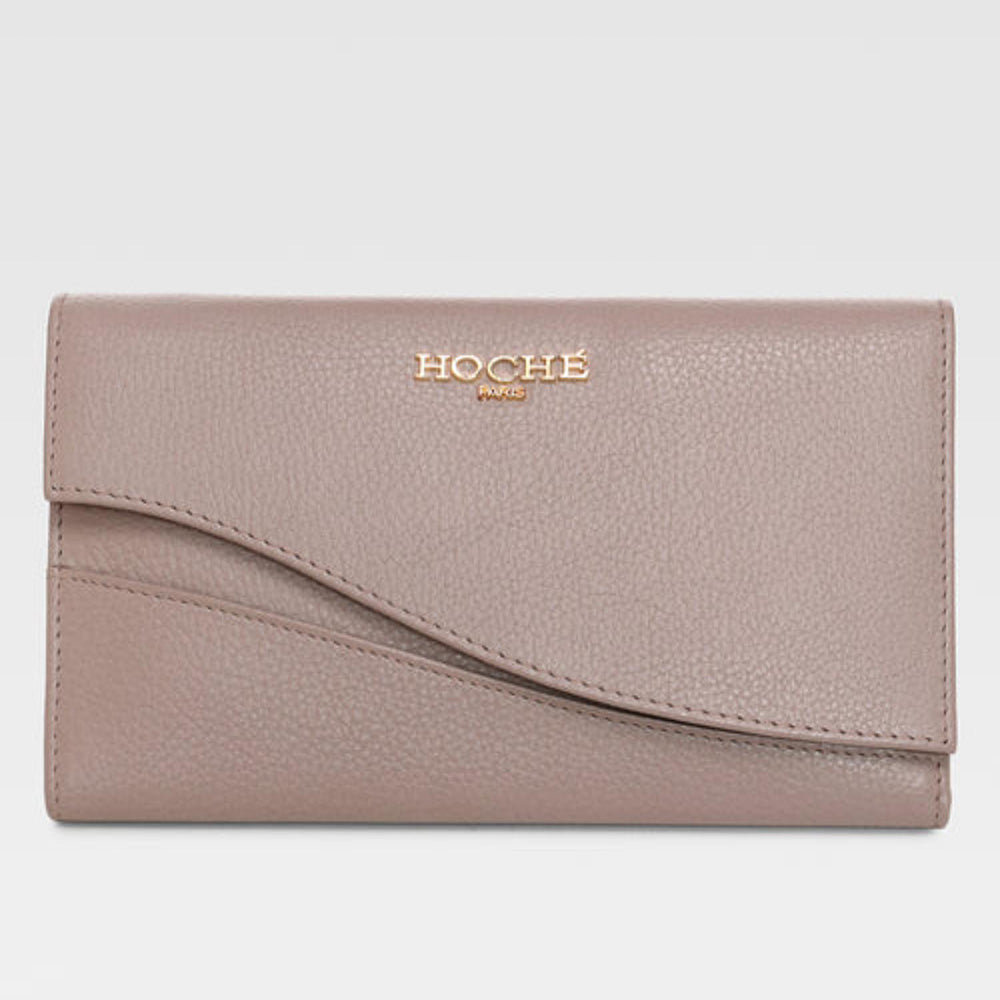 Hoche Paris Taupe Vague Wallet