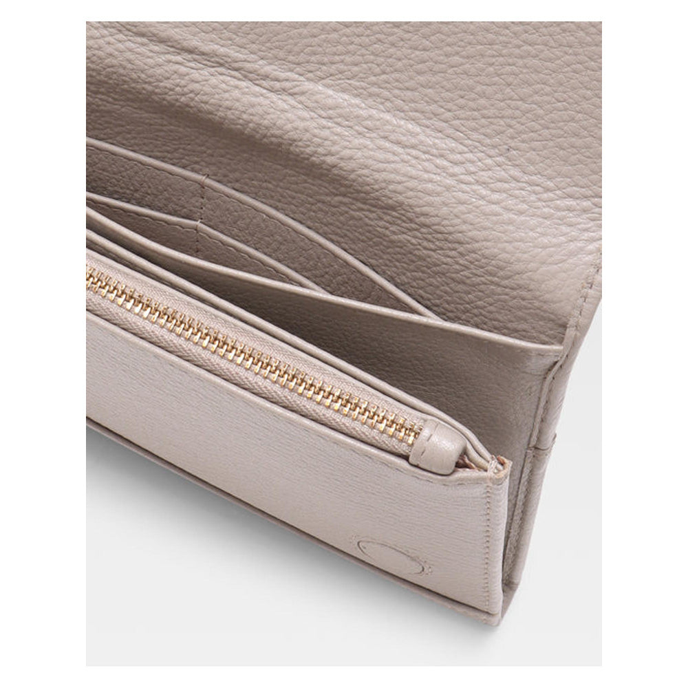 Hoche Paris Taupe Vague Wallet