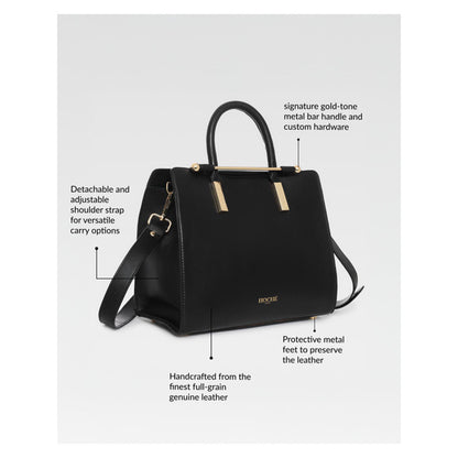 Hoche Paris Black Pas Desole Hand Bag
