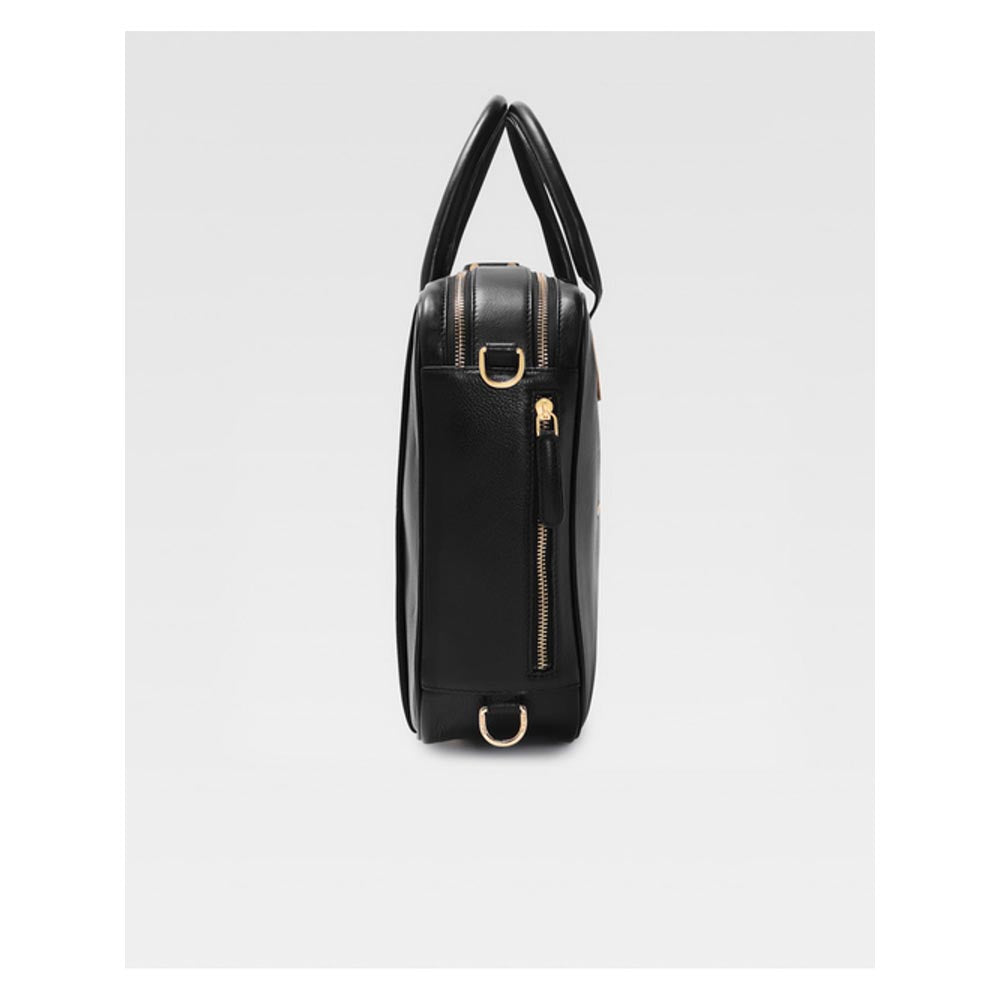 Hoche Paris Black Elle switch 3 In 1 Convertible Backpack