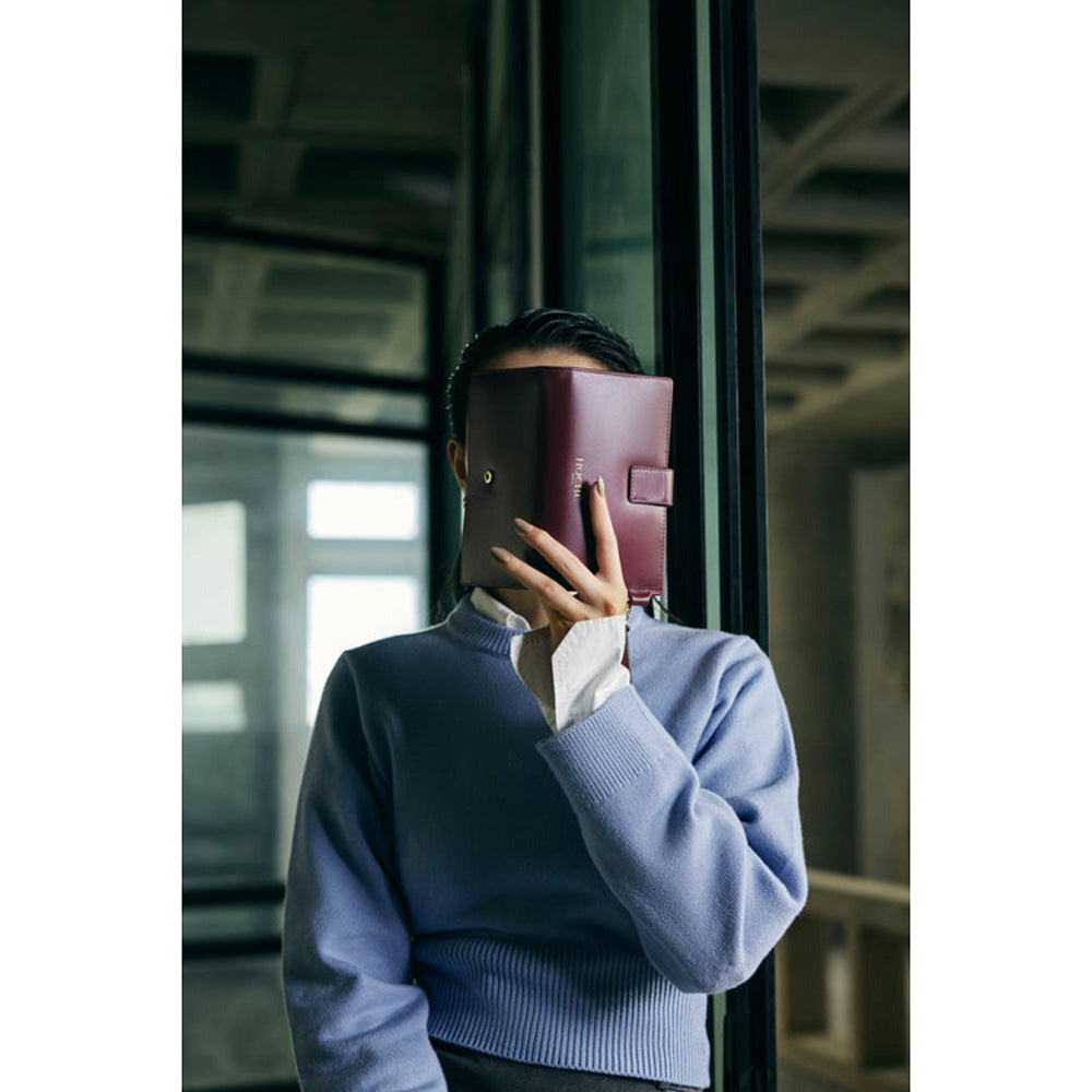 Hoche Paris Burgundy Marcelle Wallet