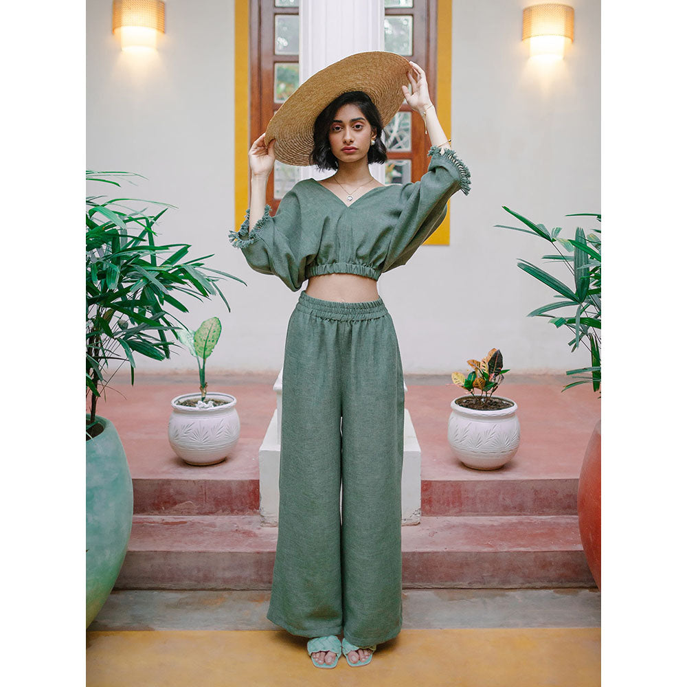 House of Fett Bodrum Laced Top