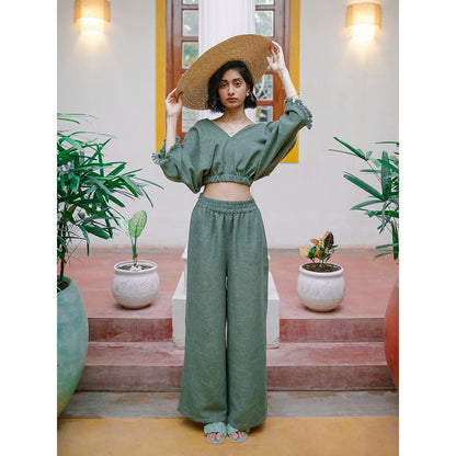 House of Fett Bodrum Laced Top