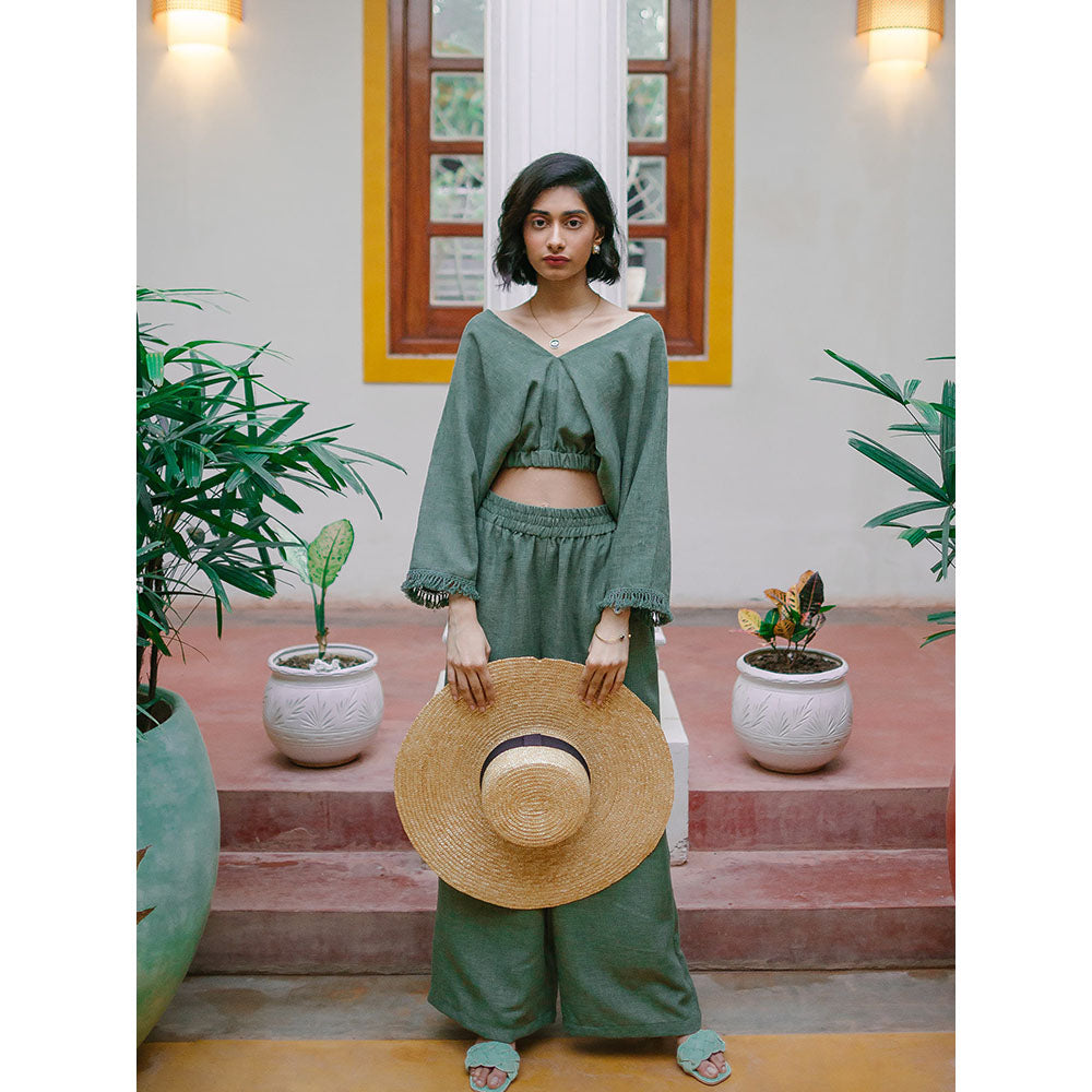 House of Fett Bodrum Laced Top