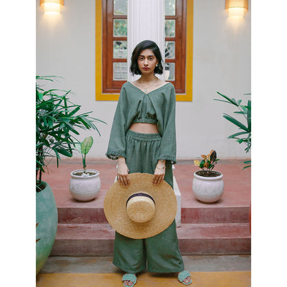 House of Fett Bodrum Laced Top