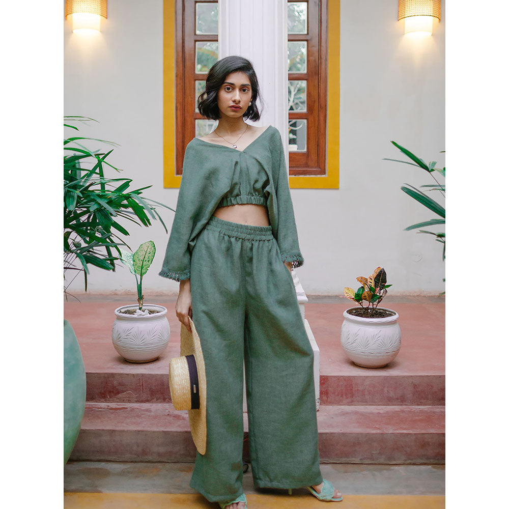 House of Fett Bodrum Laced Top