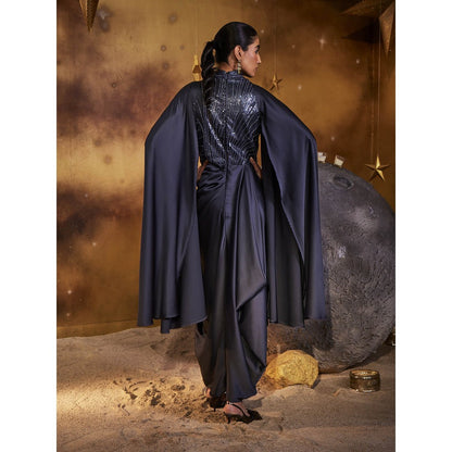 House of Fett Grey Moonlit Gown