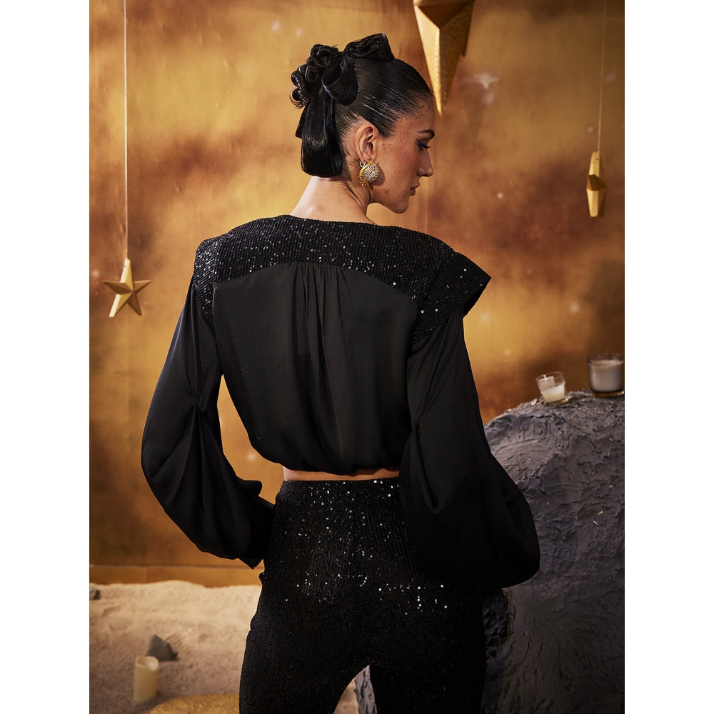 House of Fett Black Spark Co-Ord (Set of 2)