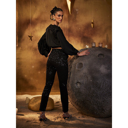 House of Fett Black Spark Co-Ord (Set of 2)