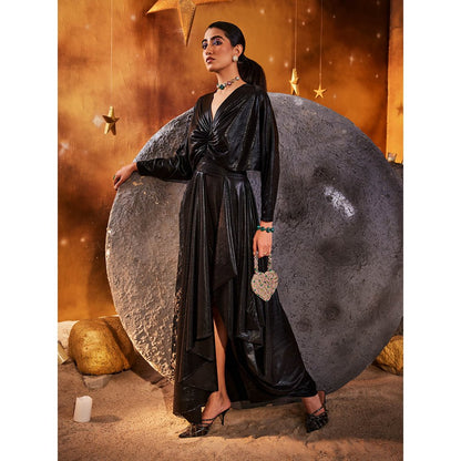House of Fett Black Starlord Gown