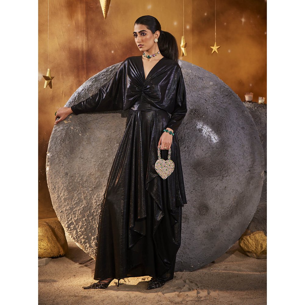 House of Fett Black Starlord Gown