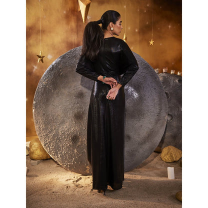 House of Fett Black Starlord Gown
