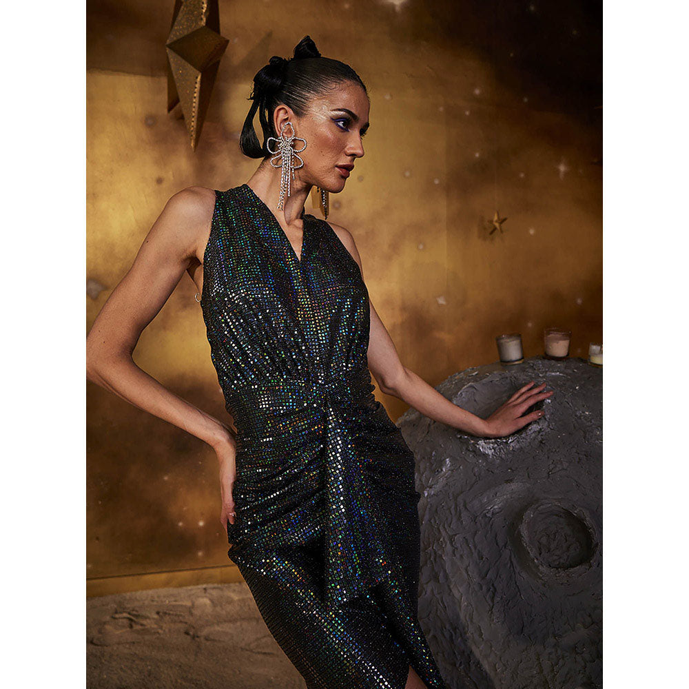 House of Fett Black Radiant Dress
