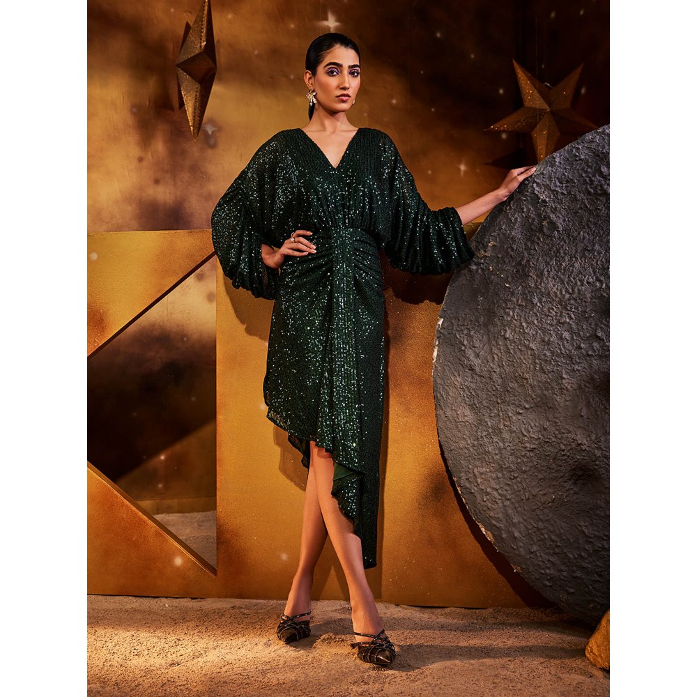 House of Fett Green Gamora Dress