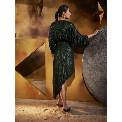 House of Fett Green Gamora Dress