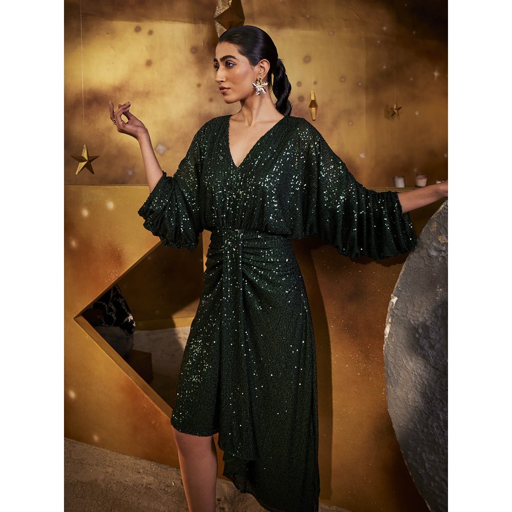 House of Fett Green Gamora Dress