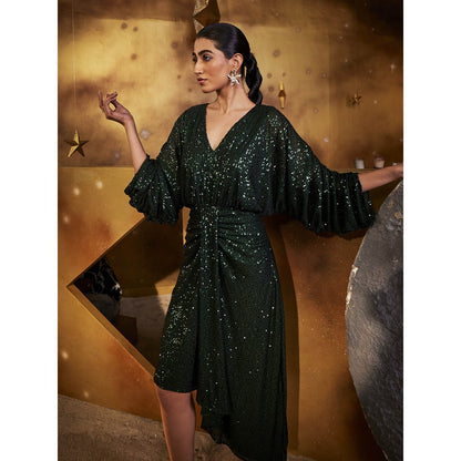 House of Fett Green Gamora Dress