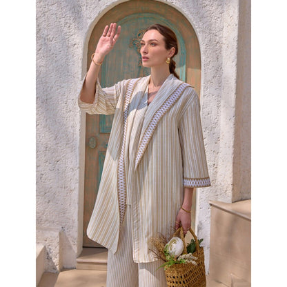 House of Fett Cayman Beige Co-Ord (Set of 3)