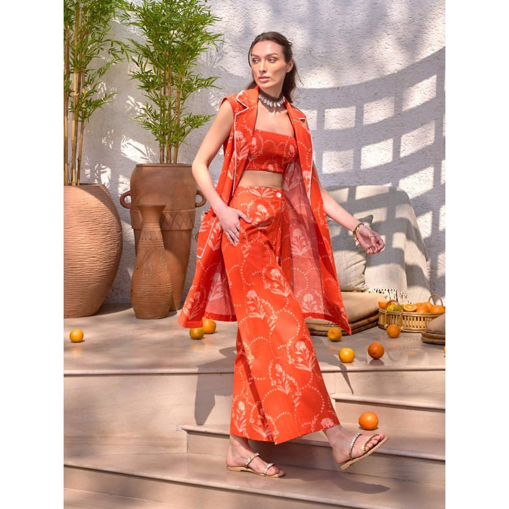 House of Fett Amer Printed Co-Ord (Set of 4)