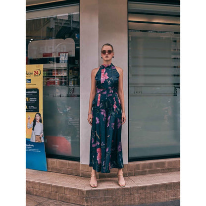 House of Fett Upper East Pleated Jumpsuit