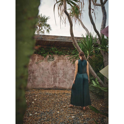 House of Fett Diana Organza Applique Floral Co-Ord (Set of 2)