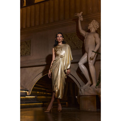 House of Fett Golden Aura Gown