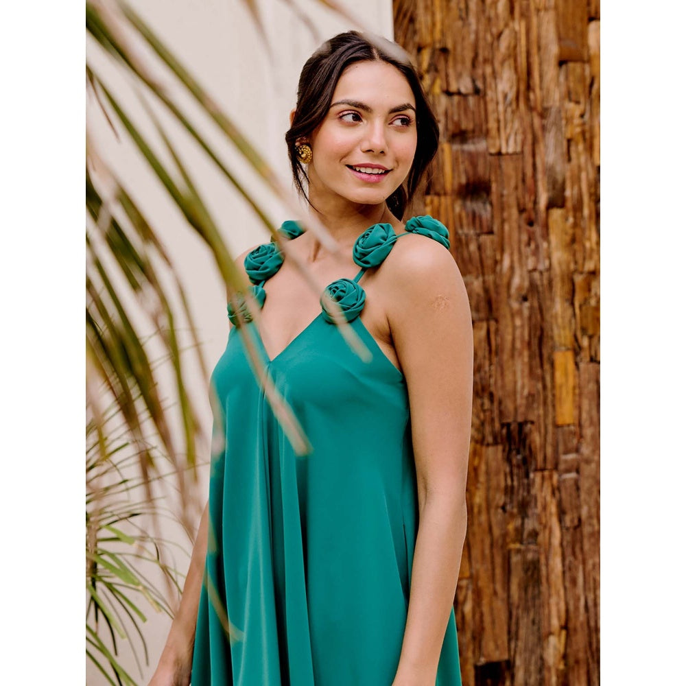 House of Fett Provence Bloom Strap Dress