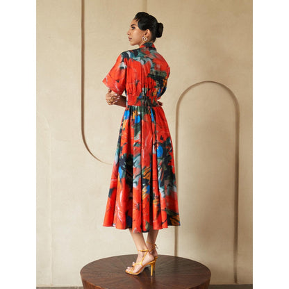 House of Fett Cherry Collins Red Dress