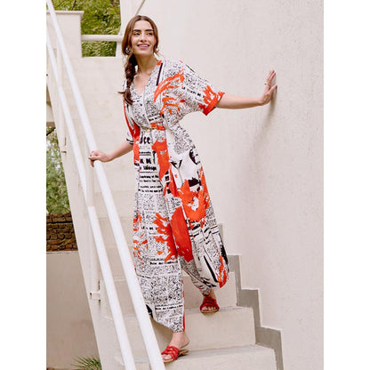 House of Fett Page Three Jumpsuit - White