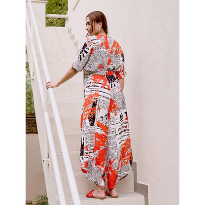 House of Fett Page Three Jumpsuit - White