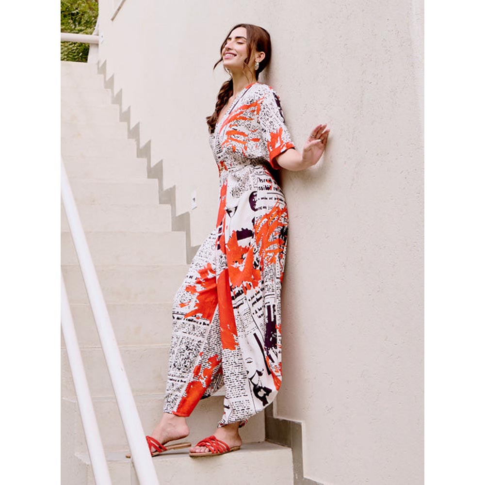 House of Fett Page Three Jumpsuit - White