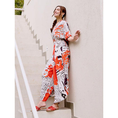 House of Fett Page Three Jumpsuit - White