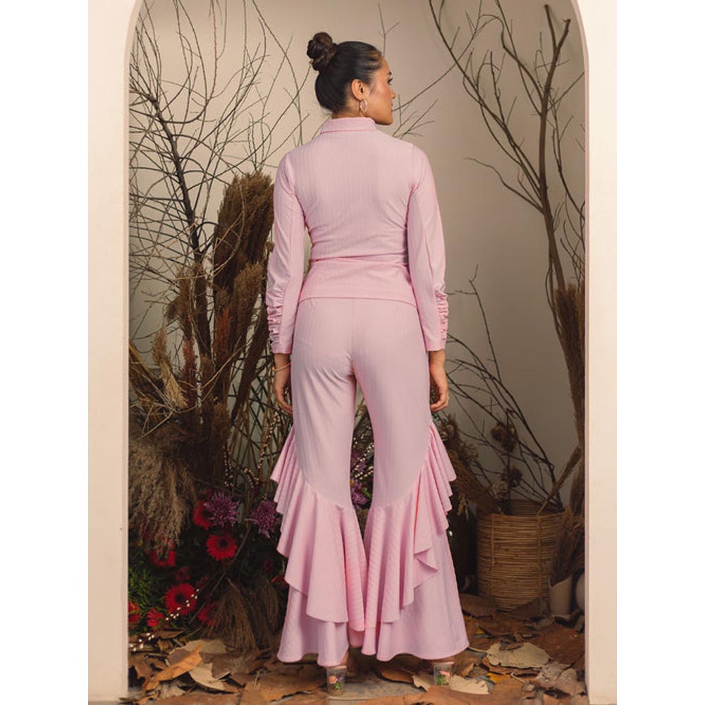 House of Fett Womens Pink Elliot Pant