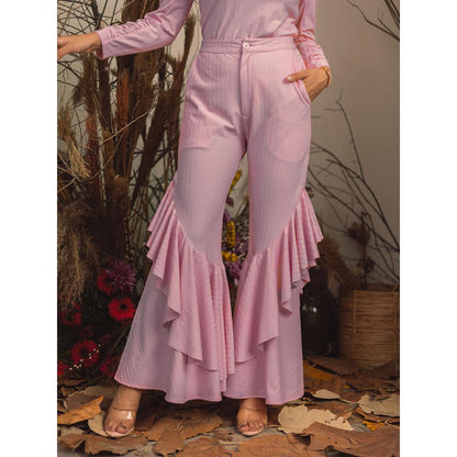 House of Fett Womens Pink Elliot Pant