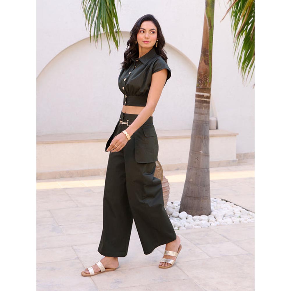 House of Fett Kiso Straight Fit Pant - Green