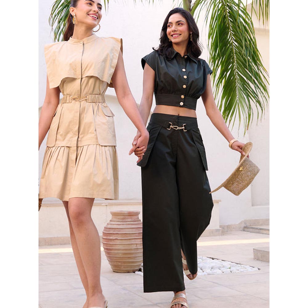 House of Fett Kiso Straight Fit Pant - Green