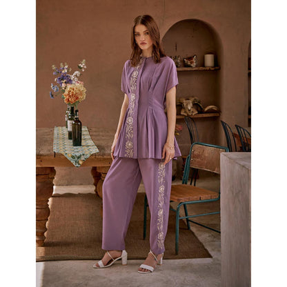 House of Fett Liliana Purple Pant