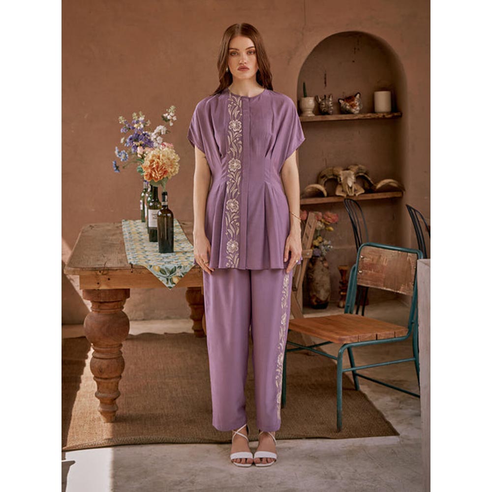 House of Fett Liliana Purple Pant