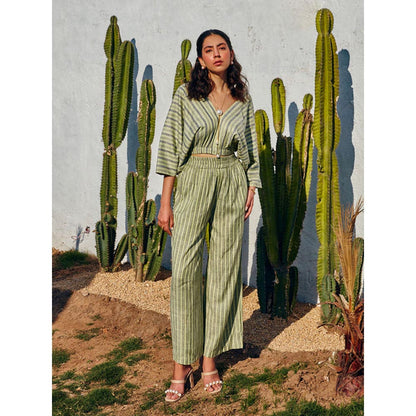 House of Fett Camden Pant - Green