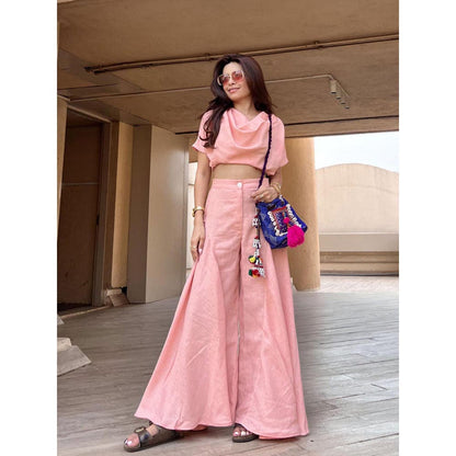 House of Fett Pink Tarsus Palazzo