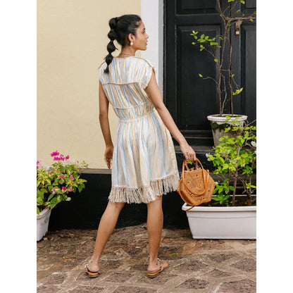 House of Fett Santacruz Dress - Multi-Color