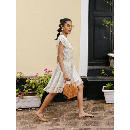 House of Fett Santacruz Dress - Multi-Color