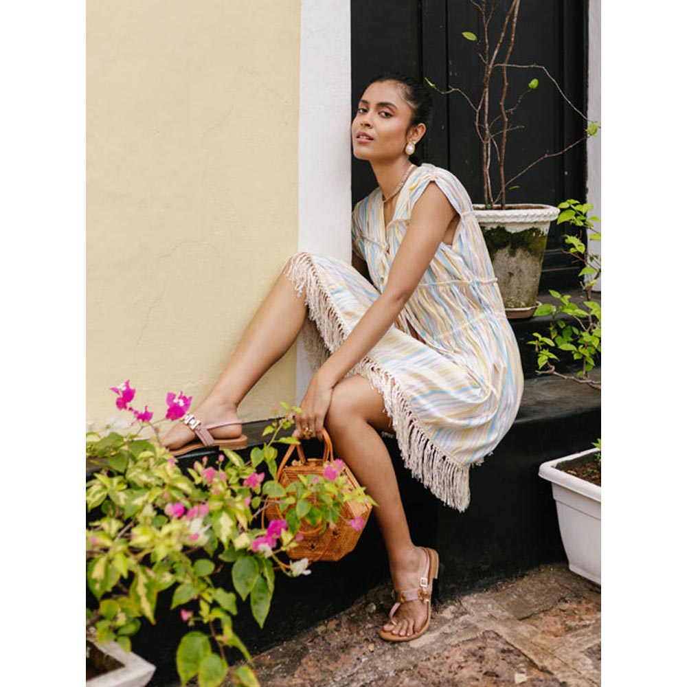 House of Fett Santacruz Dress - Multi-Color