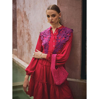 House of Fett Elsie Dress - Pink