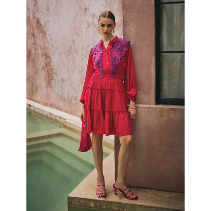 House of Fett Elsie Dress - Pink