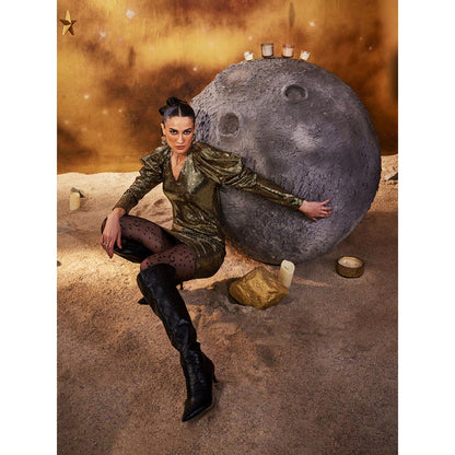 House of Fett Eclectic Dress - Gold