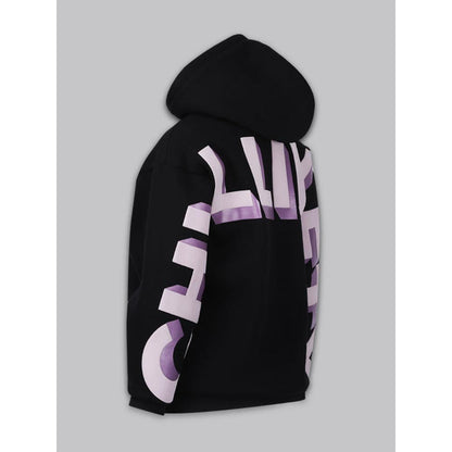 House of Fett Chilliest Everyday Loose Fit Womens Hoodie - Black