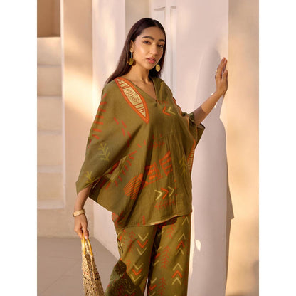 House of Fett Nomad Safari Top - Green