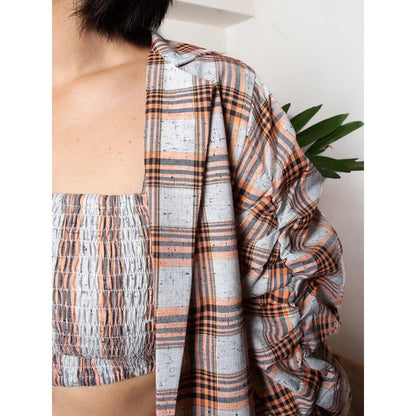 House of Fett Lagos Crop Top - Multi-Color