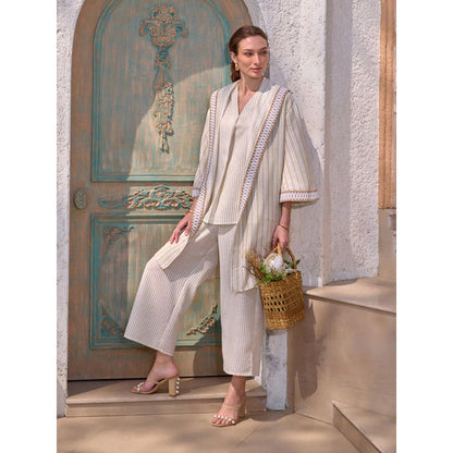 House of Fett Cayman Coat - Beige